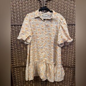 Catch Stitch - Floral Mini Dress M